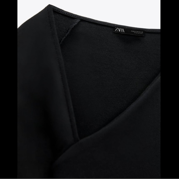 ZARA ASYMMETRICAL BODYSUIT - Picture 6 of 7